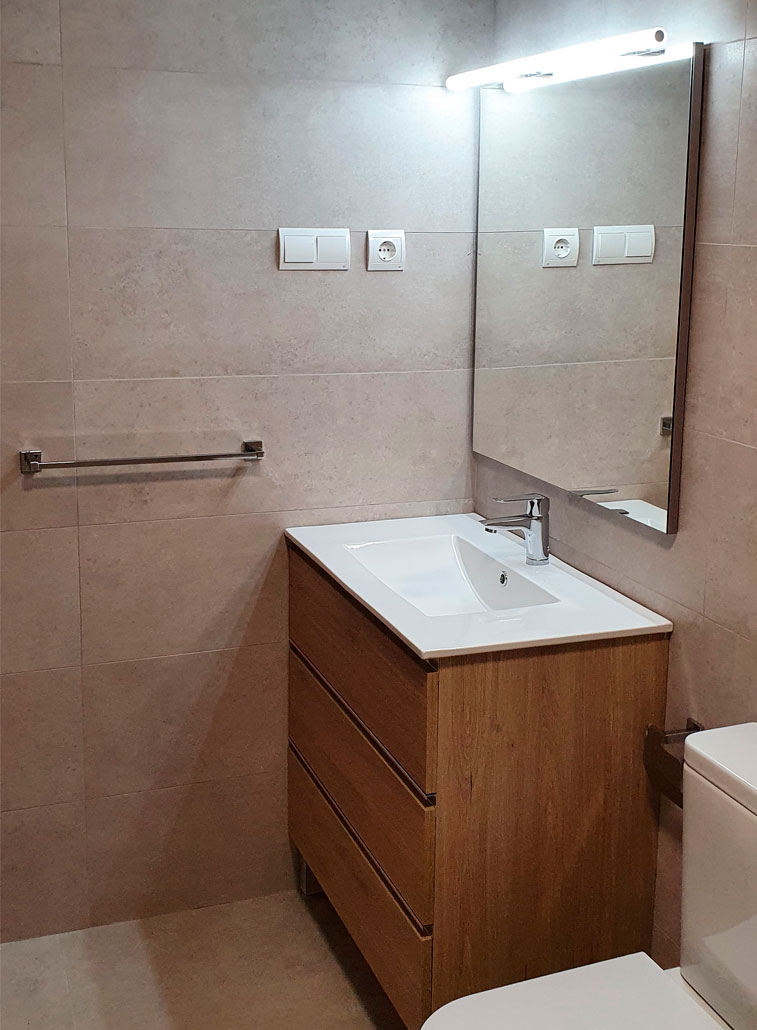 Reforma integral cuarto de baño